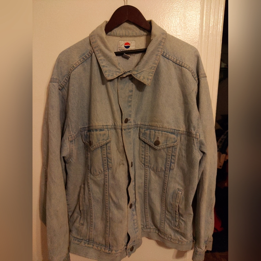 Pepsi Light Blue Denim Jacket